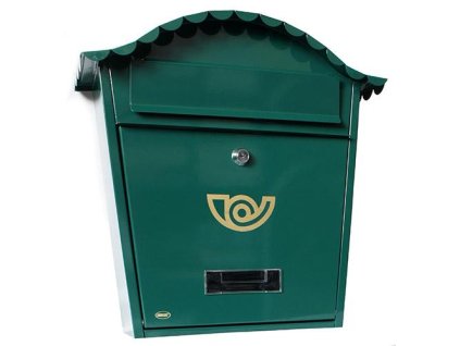 skrzynka na listy 1 zielona