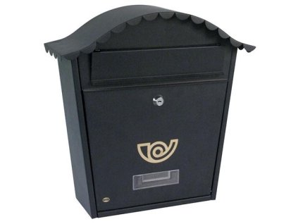 skrzynka na listy 1 czarna
