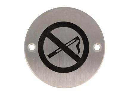 symbol 24 zakaz palenia inox bliste