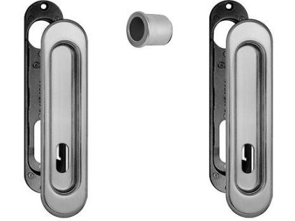 scivola h klíč u%252Fp mosaz chrom satén