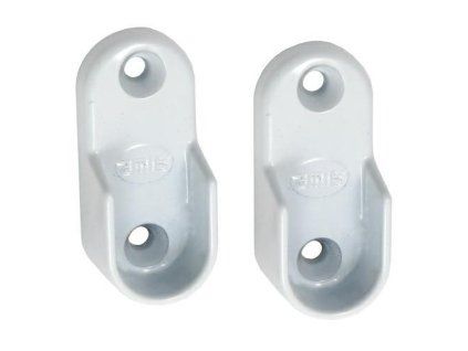 Podpěra tyče 7-30x15 bílá D