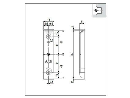 zaczep dss striker a4 rh prawy