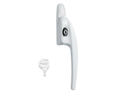 klamka select compact 7x40 prawa biala