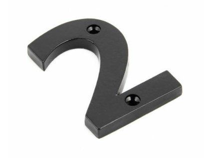 cyfra 2 78x8mm czarna