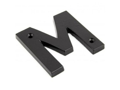 litera m 78x8mm czarna