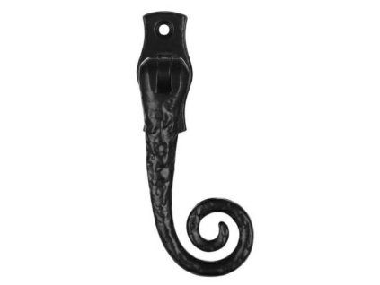 Okenní klika Monkey Tail s blokádou pravá černá