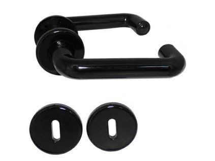 Klika s rozetou klíč IRIS černá