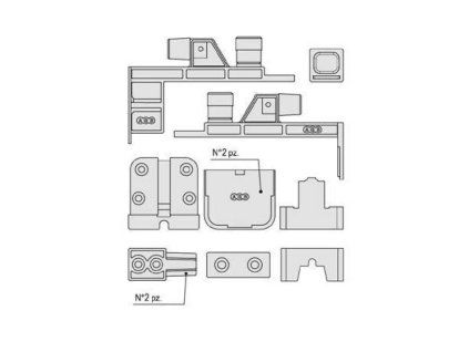 kit caps%252Frollers track 22x22 grey ral