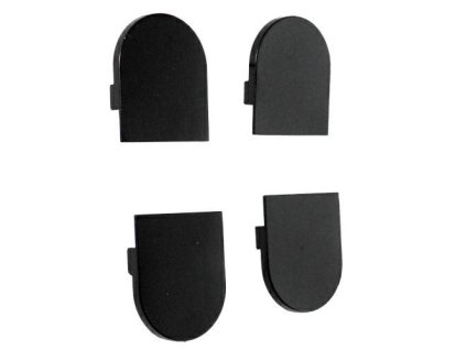 oslonki zawiasu eclipse czarne 4szt