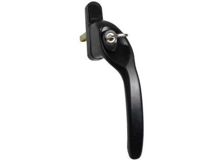 Klika Overture Lock 40x7 Pravá černá