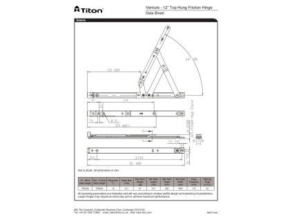 12 top hung pair 16 17 mm high stack