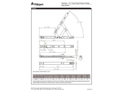 10 top hung pair 16 17 mm hi stack