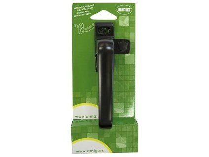 Klika GAMMA hliníková černá pravá