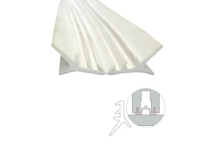 uszczelka dolna 40m biala