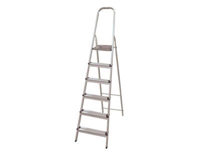 Štafle 485 6 stupňů šedé