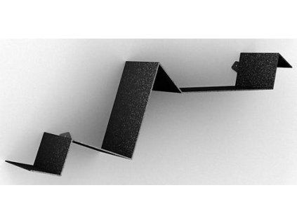 Police ZIG ZAG černá