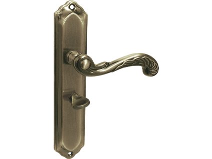 2478 klika retro na dlouhem stitu wc patina