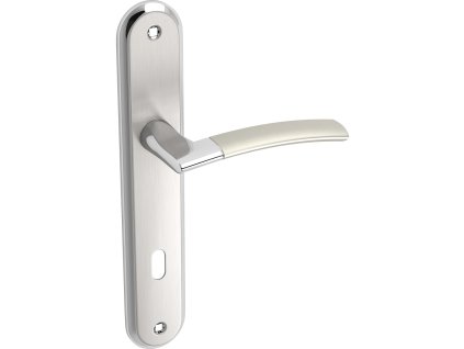 1653 luxor klika na dlouhem stitu pro klic saten chrom