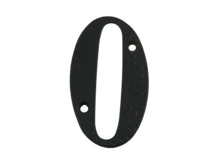 numer 0 10cm czarny blister