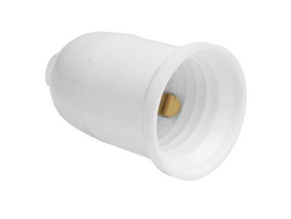 Objímka žárovky 3930-E27-4A bílá