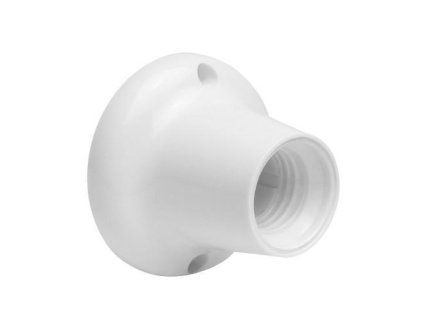 Objímka žárovky 3932-E27-4A bílá