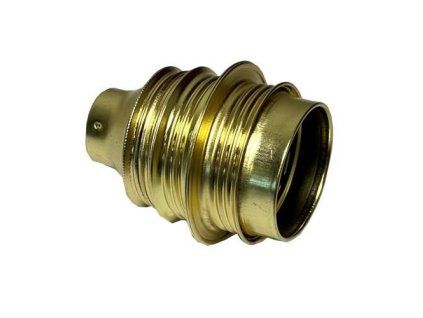 Objímka žárovky 3922 E27 4A kovová