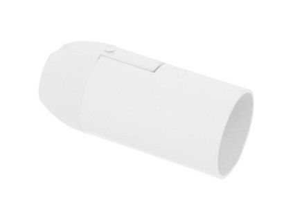 Objímka žárovky 3900-E14-2A bílá DIS