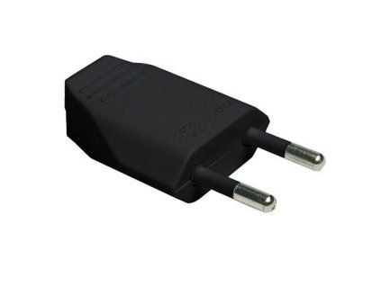 Elektrická zástrčka 3270 černá DIS