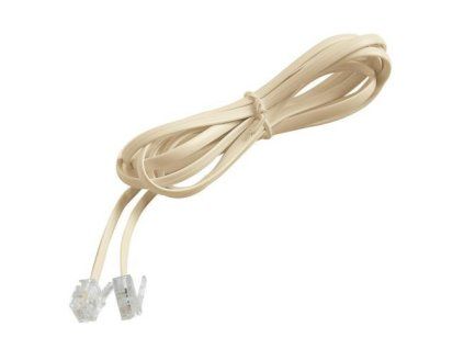 Telefonní kabel 3021 7 m bílý
