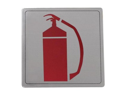 tabliczka inf 109 gasnica inox