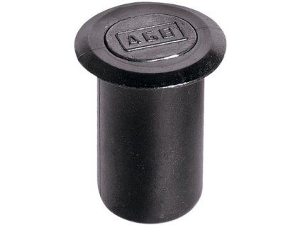 Pružinový protiplech 12,5x15 mm černý