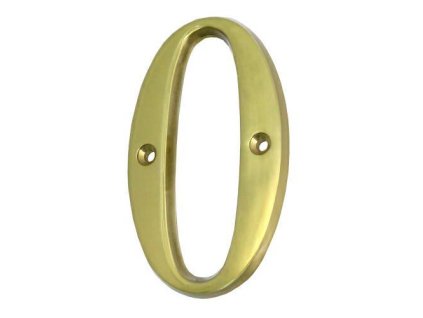 numer 0 10cm mosiezny