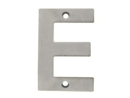 litera e 10cm inox
