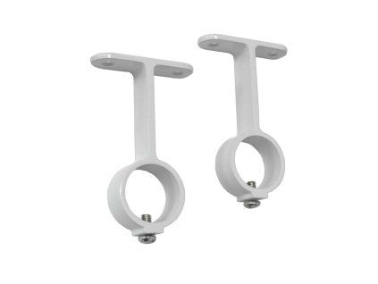 Podpěra tyče 4-20 bílá 2 ks