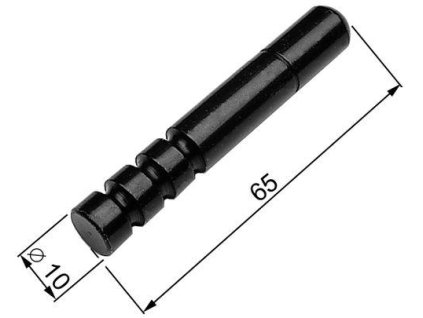 zaczep czarny sr 10mm