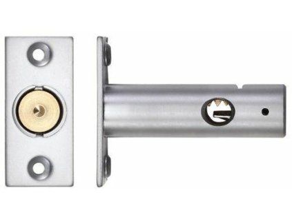 zamek blokada rack bolt 61mm satyn chrom