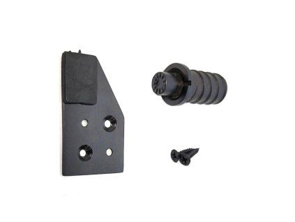 blokada push ventlock ciemny braz