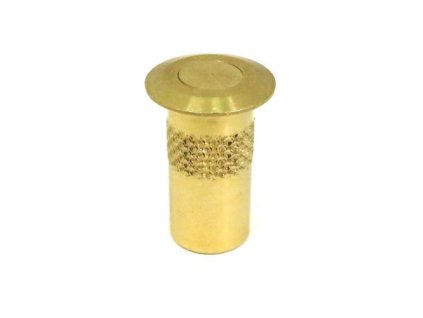 94091 zaczep ze sprezyna 10mm zloty tulejka