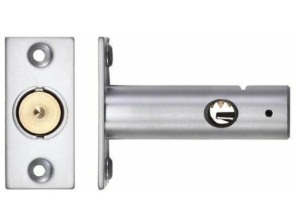 zamek blokada rack bolt 61mm satyn chrom