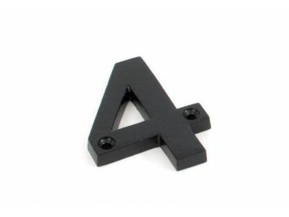 cyfra 4 78x8mm czarna