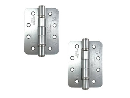 zawias drzwiowy 102x76x3 chrom mat 2x