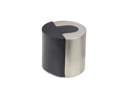 Zarážka na dveře V válec PG 075 inox