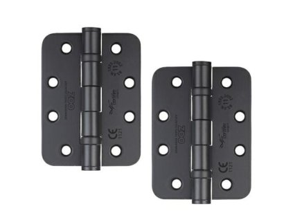 zawias drzwiowy 102x76x3 czarny 2x zao