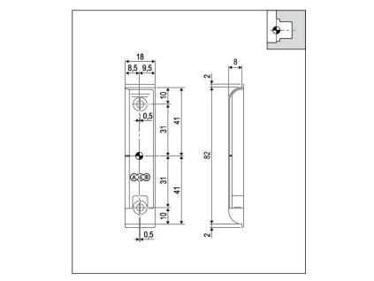 zaczep dss striker a4 lh lewy