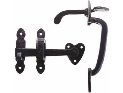 98282 zamkniecie ryglowe 127mm czarne