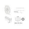 tasma led neon flex slim 4x8mm ip67 62wm 25m