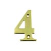 numer 4 5 cm mosiezny