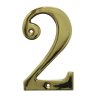 numer 2 10cm mosiezny