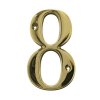 numer 8 10 cm mosiezny