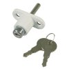 zamek do okien przesuwnych mod 45 bialy